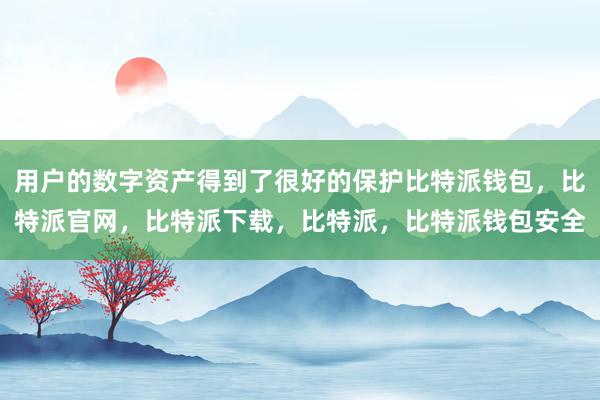 用户的数字资产得到了很好的保护比特派钱包，比特派官网，比特派下载，比特派，比特派钱包安全