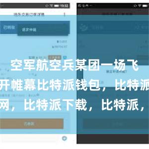 空军航空兵某团一场飞行训练拉开帷幕比特派钱包，比特派官网，比特派下载，比特派，比特派钱包安全