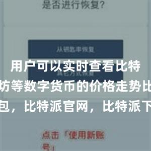 用户可以实时查看比特币、以太坊等数字货币的价格走势比特派钱包，比特派官网，比特派下载，比特派，比特派钱包安全